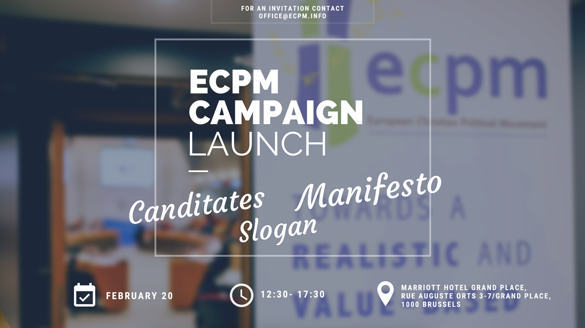 Campaign Launch EU elections 2019